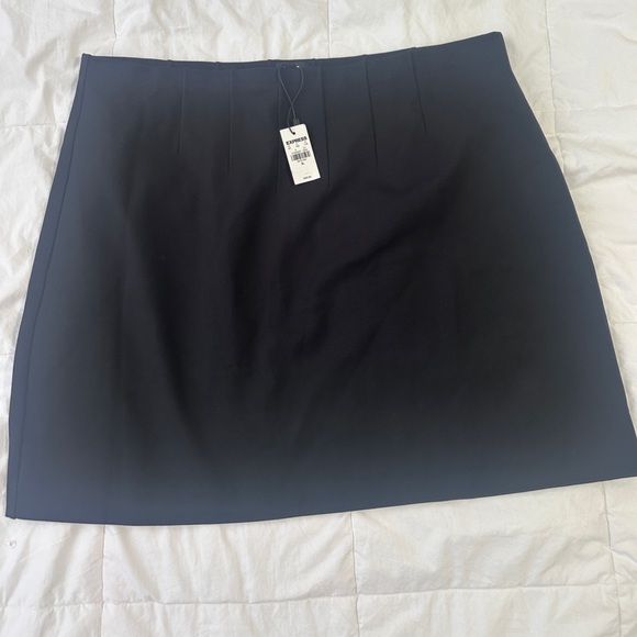 Express Dresses & Skirts - Express Elegant Black Mini Skirt